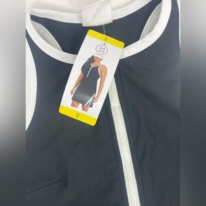 SAGE Ladies' Active Dress with Shorts, Black